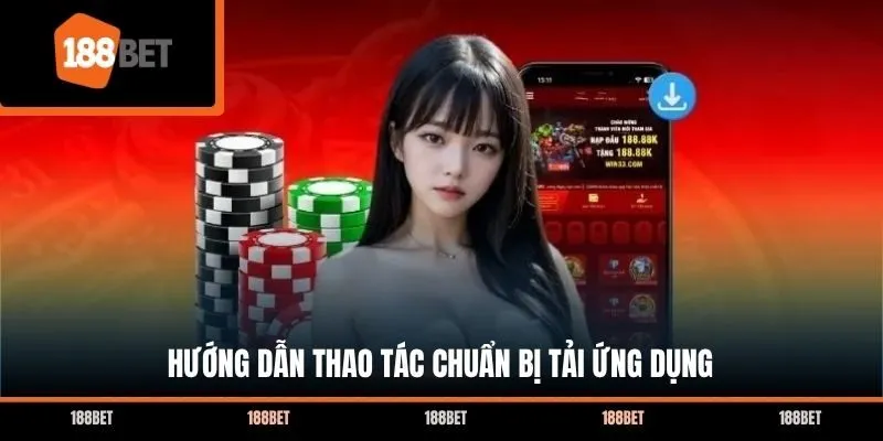 Hướng dẫn thao tác chuẩn bị tải ứng dụng